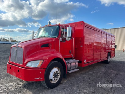 2009 Kenworth T300 4x2 10 Bay Beverage Truck