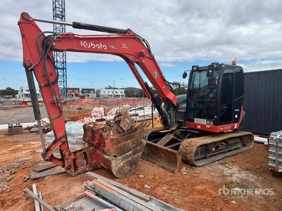 2022 Kubota KX080-3S Tracked Excavator