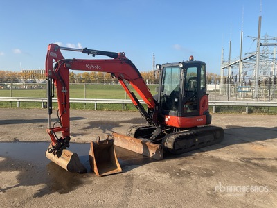 2017 Kubota U55-4L Mini Excavator