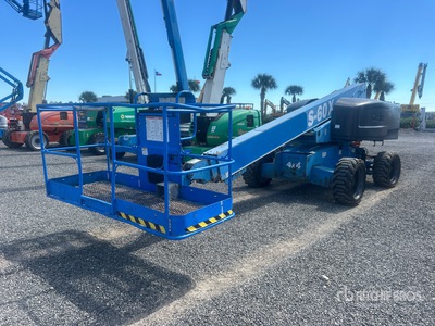 2014 Genie S-60X 4WD Diesel Plataforma Elevadora Telescópica