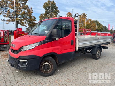 2016 Iveco KIPPER3,5T 4x2 Flatbed Dump Truck (Inoperable)