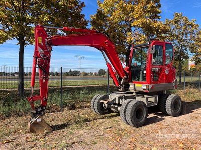 2014 Bobcat E55W Wheel Excavator
