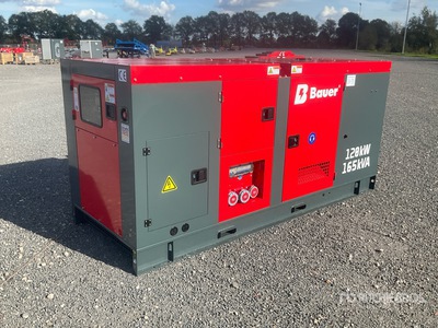 2026 Bauer GFS-120 ATS 150 kVA Generator Set (Unused)