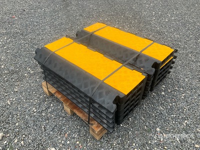 Quantity of (10) Bauer 3 Channel Industrial Cable Bridge (Unused)
