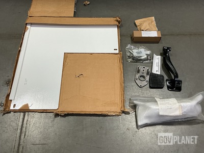 (2) Nonskid Metallic Treads, (5) Control Pedals & Assorted Items