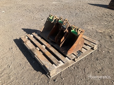 Quantity of (4) Pallets of Strickland Digging 300mm 250mm 200mm 250mm Excavator Bucket