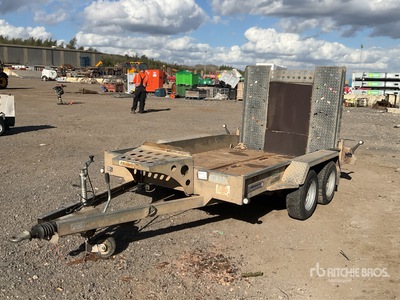 2007 Indespension Equipment Trailer 3500 kg 3000 m T/A Equipment Trailer