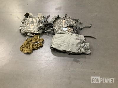 (17) Assault Packs, (38) Cold Weather Undershirts & Assorted Items