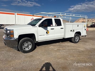 2019 Chevrolet Silverado 2500HD 4x4 Crew Cab Utility Truck