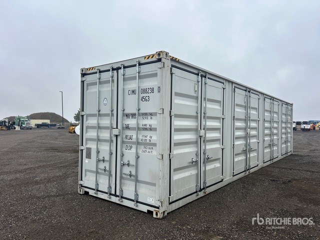 40ft Container With Rack 2025 40 ft High Cube Multi-Door Storage Container for Sale in ON