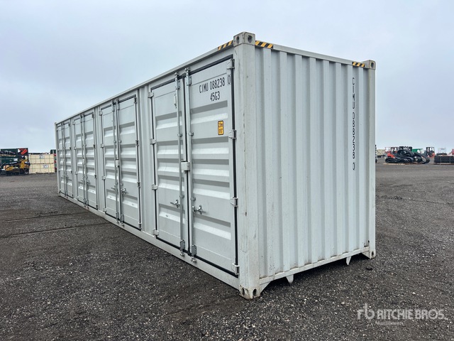 40ft Container With Rack 2025 40 ft High Cube Multi-Door Storage Container for Sale in ON