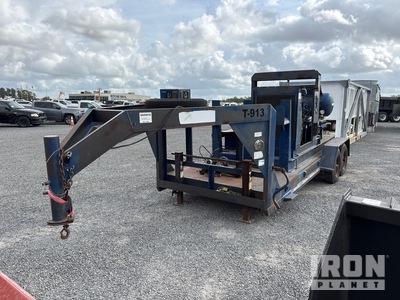 2005 Jet Stream 4200 Triplex Pump w/Fluid End Water Blaster on 2005 T/A Trailer