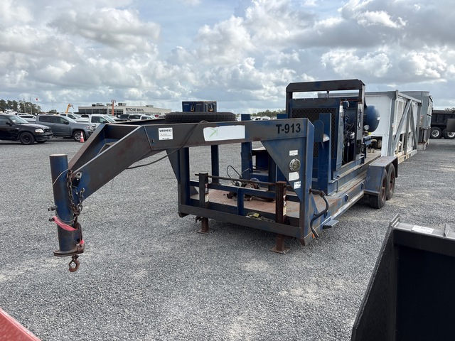 2005 Jet Stream 4200 Triplex Pump w/Fluid End Water Blaster on 2005 T/A Trailer