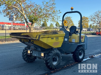 Wacker Neuson 3001 3 ton 4x4 Swivel Dumper