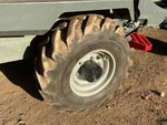 Chassis with Right Rear Tire