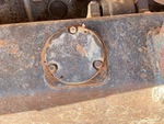 Undercarriage with Left Track Tensioner