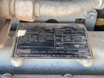 Engine with Emission Label