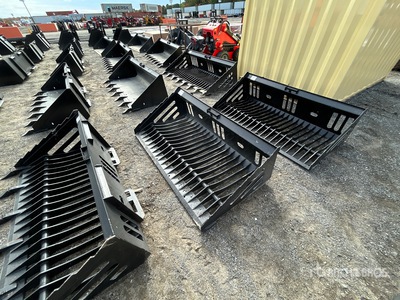 All-Star 68 in Skeleton Skid Steer Bucket (Unused)
