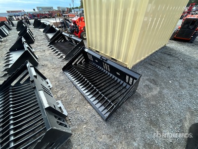 All-Star 72 in Skeleton Skid Steer Bucket (Unused)