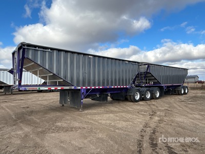 2024 Doepker GB26435-L 28 ft Tri/A Super B-Train Lead Grain Trailer