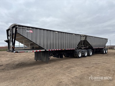 2019 Doepker GB21484-L 27 ft Tri/A Super B-Train Lead Grain Trailer