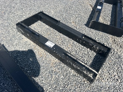 All-Star Skid Steer Attachment Mounting Plate (Unused)