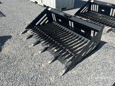 All-Star 68 in Rock Skid Steer Bucket (Unused)
