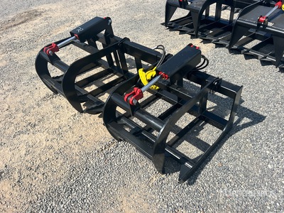 All-Star 72 in Root Skid Steer Grapple (Unused)