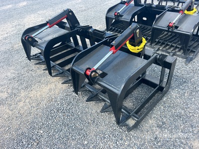 All-Star 80 in Heavy Duty Root Skid Steer Grapple (Unused)