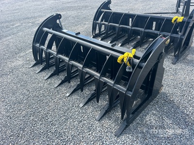 All-Star 84 in Heavy Duty Skid Steer Root Rake (Unused)
