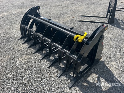 All-Star 84 in Heavy Dury Skid Steer Root Rake (Unused)