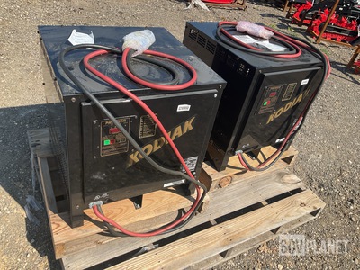(2) Kodiak 24K865B3 Battery Chargers