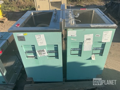 (3) Hamilton 950S936 Scrub Sink Units