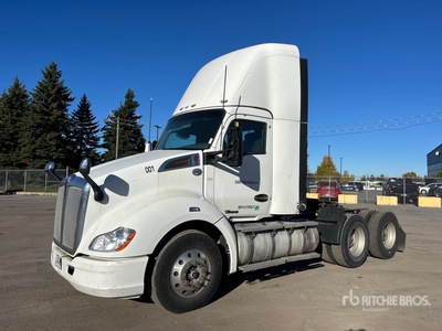 2017 Kenworth T680 6x4 T/A Day Cab Truck Tractor (Inoperable)