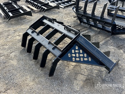 All-Star 96 in Skid Steer Landscape Rake (Unused)
