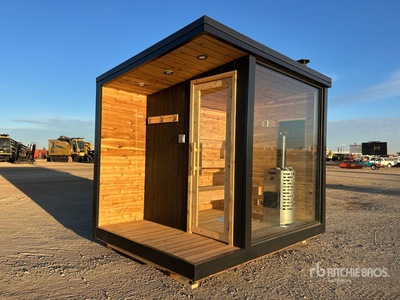 2026 Steamy Escapes Cube 10 ft x 7 ft 2 in Sauna (Unused)