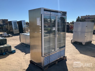 Saturn S49R 2-Door Stainless Steel Reach-In Refrigerator