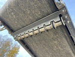 Feeder with Abführbandrollen