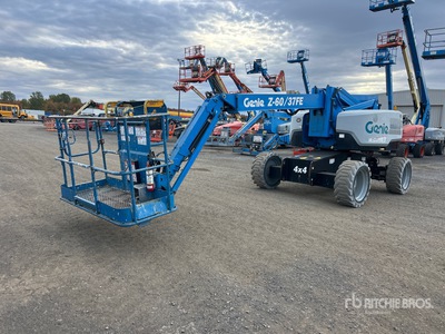 2018 Genie Z60/37 4WD Hybrid Podnośnik Przegubowy