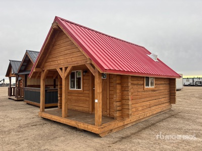 Skid-Mounted 12 Ft x 20 Ft Cabin 移動性建物 - その他 (Unused)