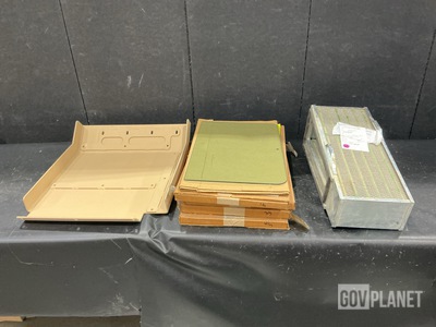 (1) Filter Element, (4) Fenders, (5) Window Glasses & Assorted Items