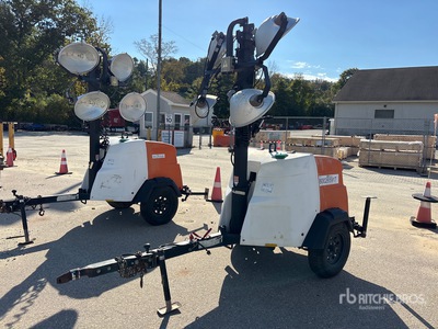 2019 Generac MLT6SM 6 kW を見 Light Tower