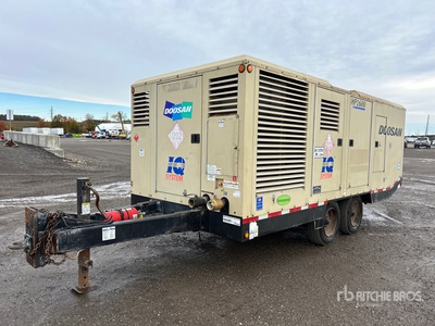 2014 Doosan HP1600WCU-FX-T4I Mobile Air Compressor