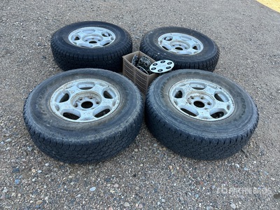 Quantity of (4) LT245/75R16 Tires