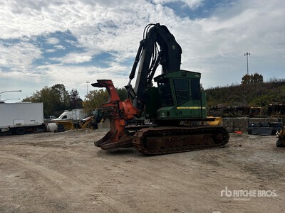 2010 John Deere 753J Gąsienicowy przenośnik ślimakowy