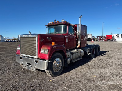 1987 Mack RW613 6x4 Sleeper Truck Tractor