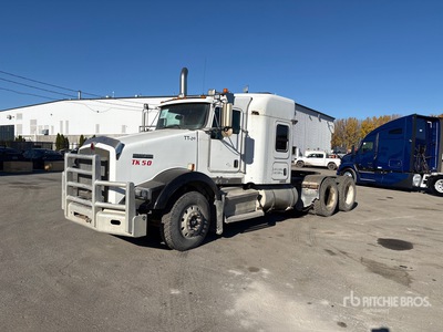 2012 Kenworth T800 6x4 Sleeper Truck Tractor