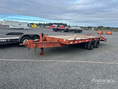 2001 Ditch Witch 1DS 22 ft T/A Remolque Portamaquinaria