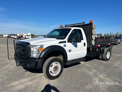 2016 Ford F-450 XL 4x2 Ciężarówka z płaską platformą