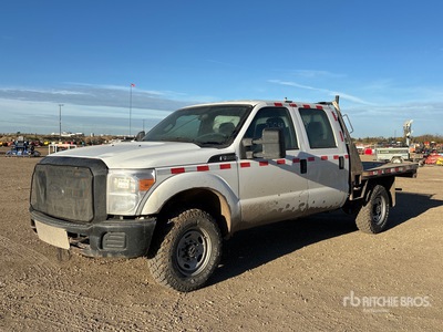 2015 Ford F-350 XL 4x4 Crew Cab Camión Caja Abierta